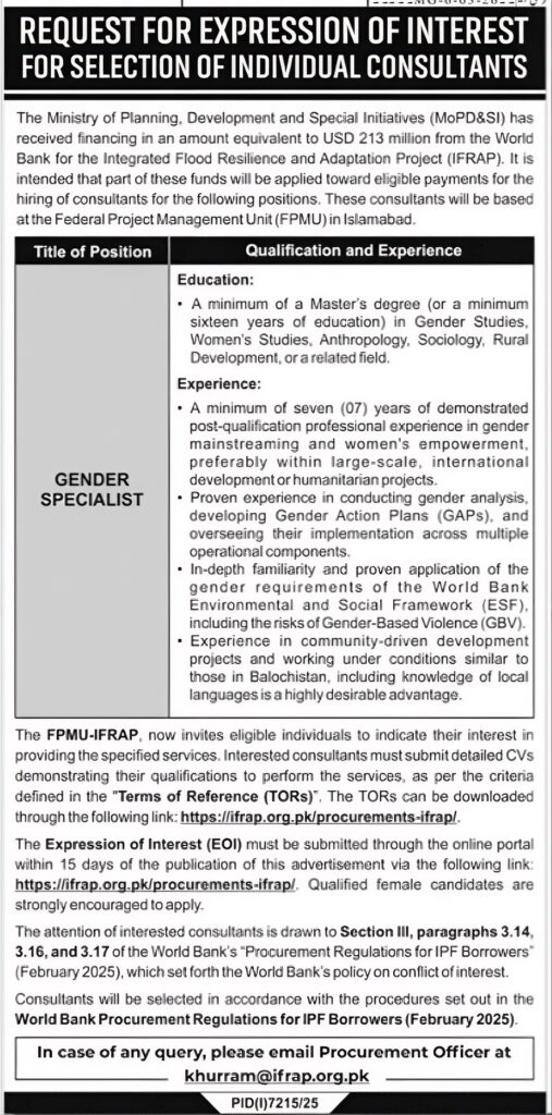 Ministry Of Planning Development Jobs 2026 - Apply Online