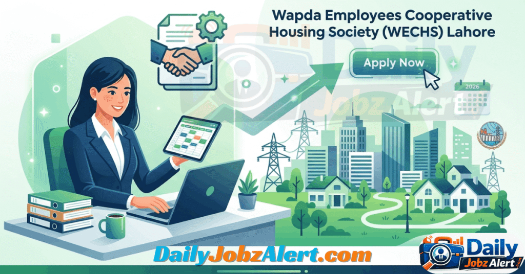 Wapda Employees Cooperative Housing Society Jobs