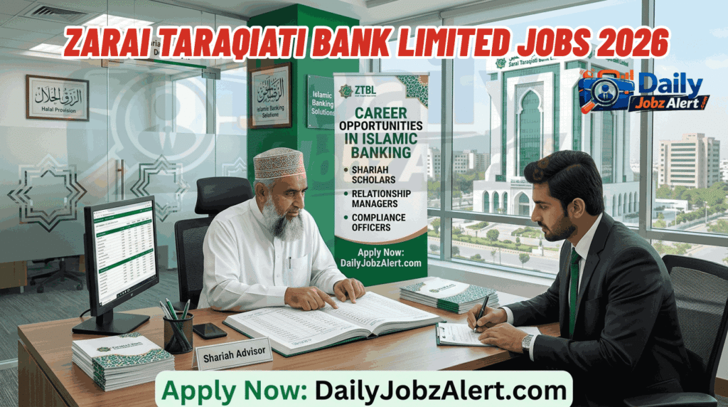 Zarai Taraqiati Bank Limited Jobs 2026 Apply Online
