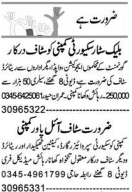Security Supervisor Jobs in Faisalabad 2026